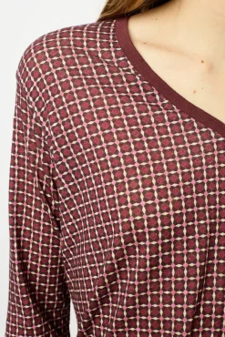 Online Geometric print T-shirt - AYLA Tops & T-Shirts