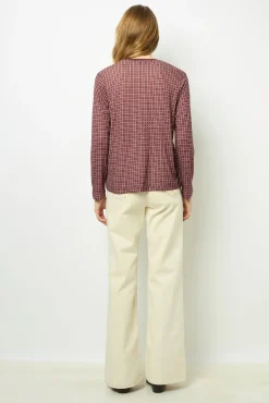 Online Geometric print T-shirt - AYLA Tops & T-Shirts