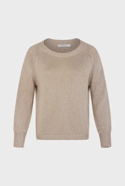 Sale Golden lurex sweater - JAYLIN Knitwear