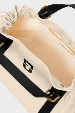 Fashion Handbag in canvas - 24H The Iconic 24H|Handbag