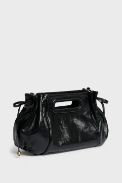 Best Handbag in crumpled leather - MINI DANY Shoulder Bags