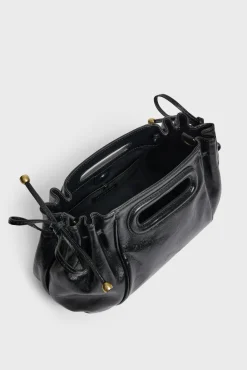 Best Handbag in crumpled leather - MINI DANY Shoulder Bags