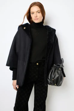 Outlet Handbag in leather - 24H Leather & Pelts