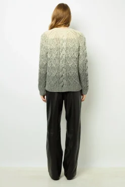 Outlet Handbag in leather - 24H Knitwear