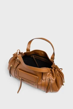 Online Handbag in leather with pocket - ST GERMAIN Handbag