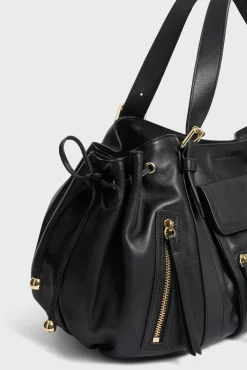 Fashion Handbag in leather with zipped pocket - ST GERMAIN The Iconic 24H|Handbag