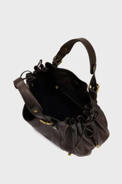 Discount Handbag in metallic leather - 24H The Iconic 24H|Handbag