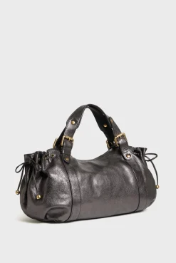 Sale Handbag in metallic leather - 24H The Iconic 24H|Handbag