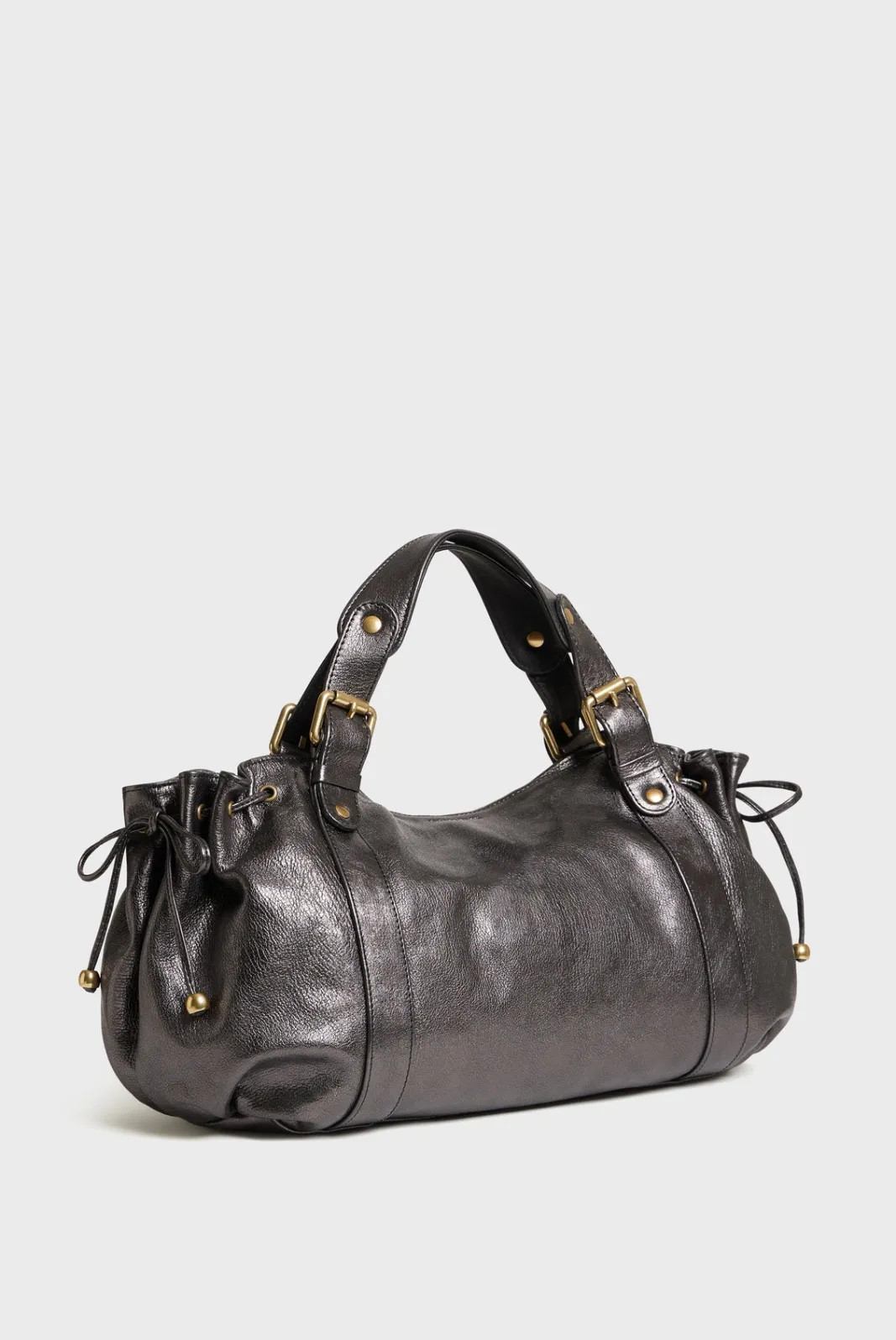 Sale Handbag in metallic leather - 24H The Iconic 24H|Handbag