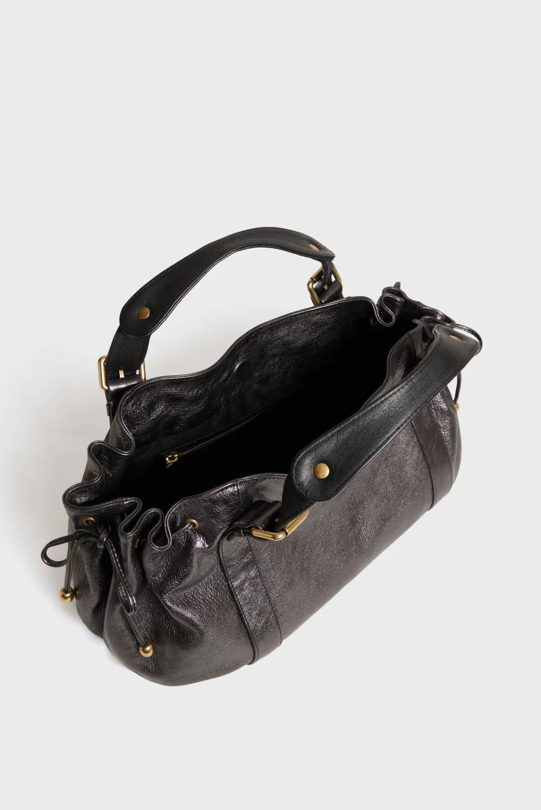 Sale Handbag in metallic leather - 24H The Iconic 24H|Handbag