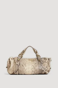 Outlet Handbag in python - 24H The Iconic 24H|Handbag