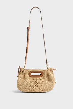 Sale Handbag in raffia - MINI DANY Shoulder Bags