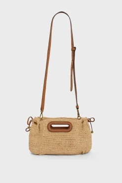 Sale Handbag in raffia - MINI DANY Shoulder Bags