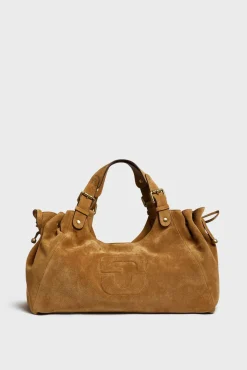 New handbag in suede leather - CHIARA GD The Iconic 24H|Handbag