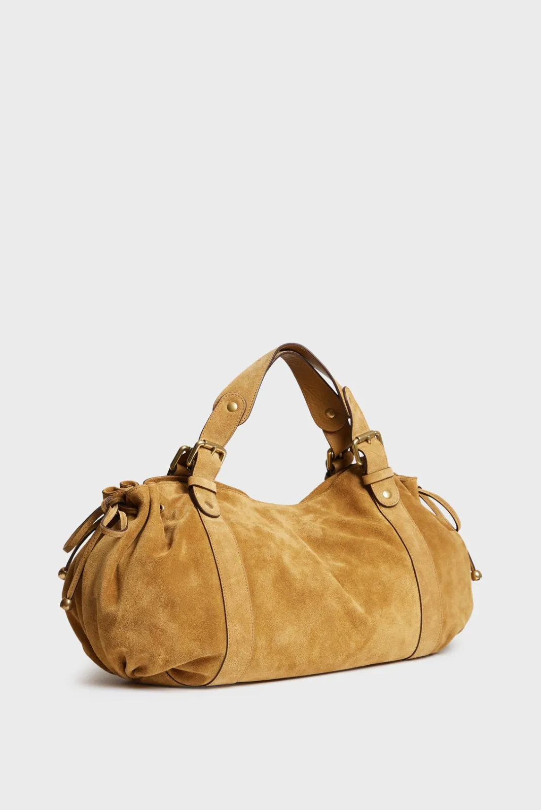 Sale Handbag in suede leather - 24H The Iconic 24H|Handbag