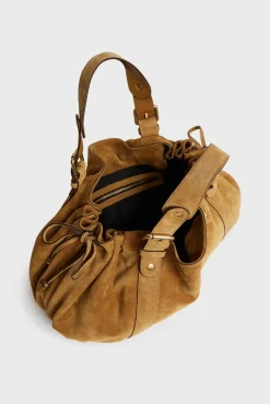 Sale Handbag in suede leather - 24H The Iconic 24H|Handbag