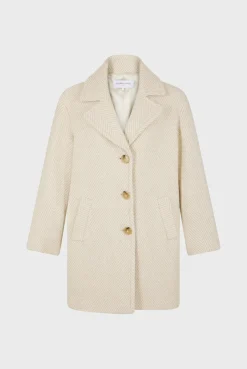 New Herringbone loose coat - LEONETTE Coats