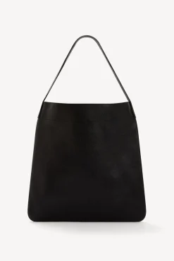 Outlet Hobo bag in grainy leather metallic inside - LADY Handbag