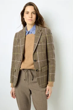 Discount Houndstooth blazer - MISTI Jackets