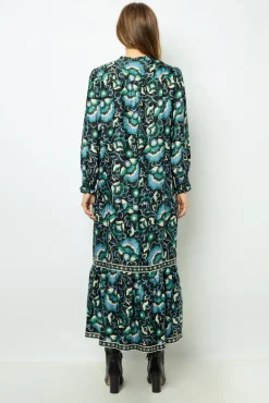 Sale Jacquard print midi dress - SANDA Dresses