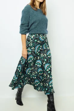 Discount Jacquard print midi skirt - CATHERINA Skirts