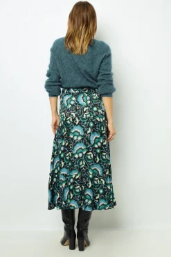 Discount Jacquard print midi skirt - CATHERINA Skirts