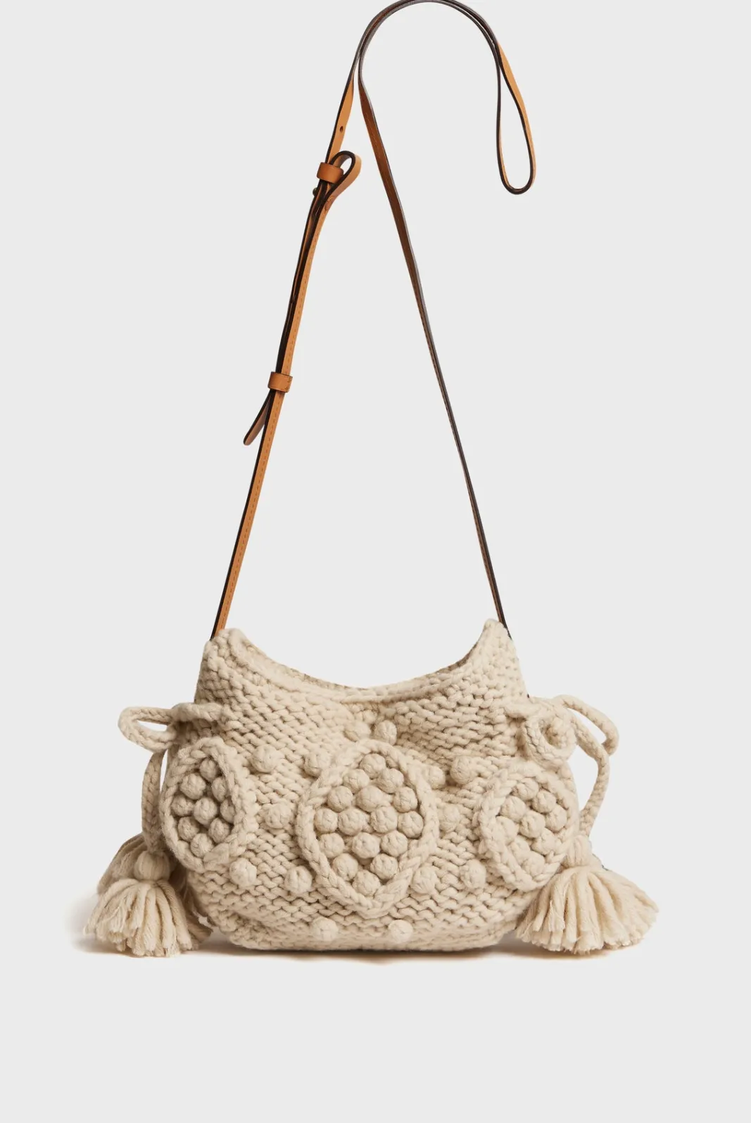 Outlet Knitted crossbody bag - MINI 24 The Iconic 24H|Shoulder Bags