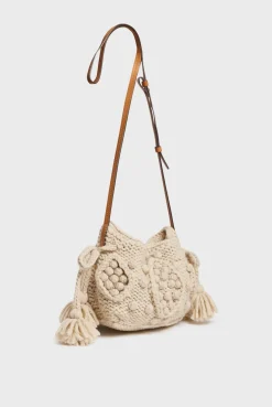 Outlet Knitted crossbody bag - MINI 24 The Iconic 24H|Shoulder Bags
