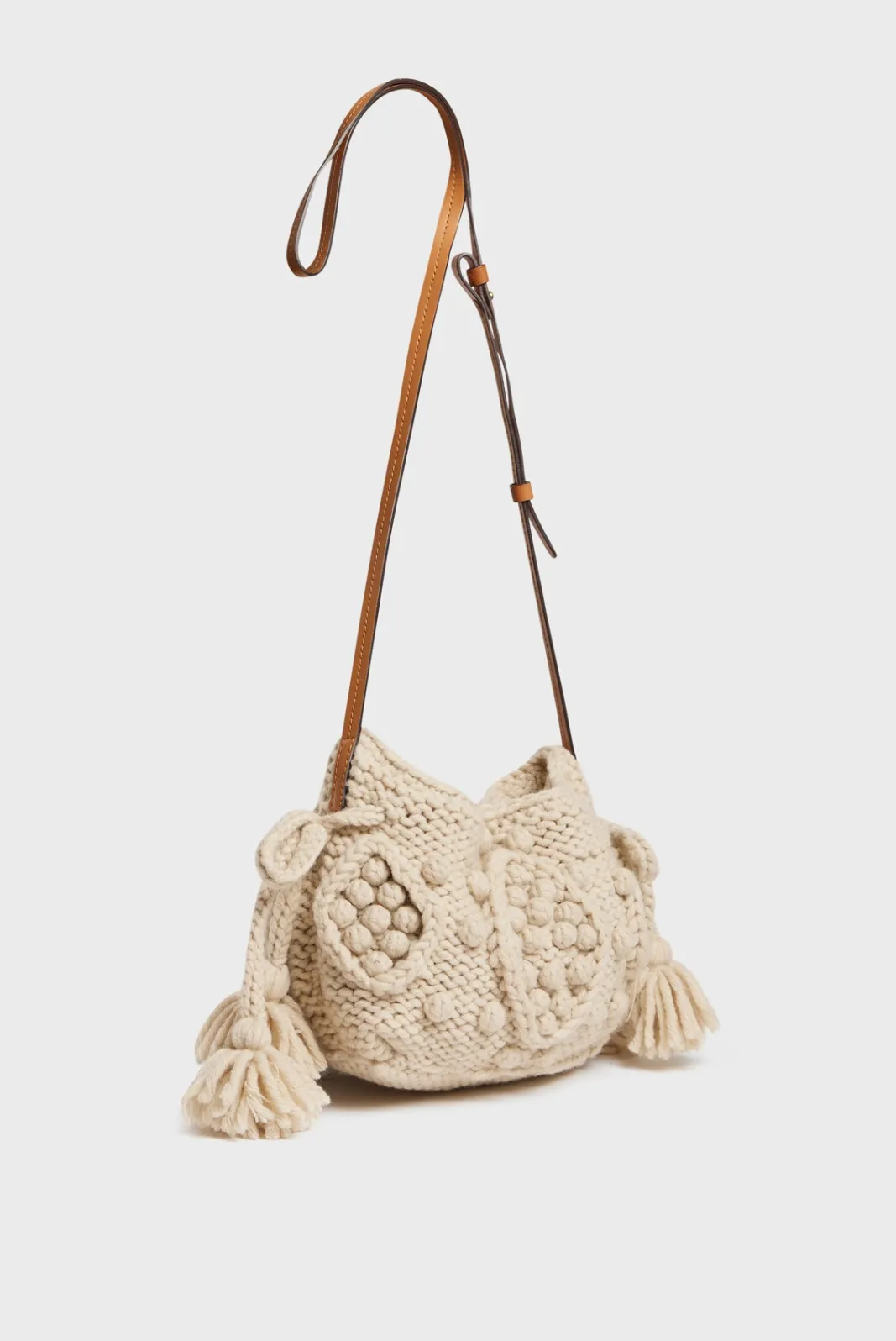 Outlet Knitted crossbody bag - MINI 24 The Iconic 24H|Shoulder Bags
