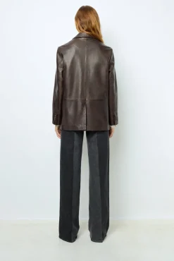 Clearance Lamb leather blazer - BEA Leather & Pelts