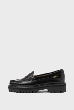 Sale Leather loafers with notched sole - EMMY Shoes