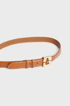 Discount Leather signature belt - LE LAUREN Belts
