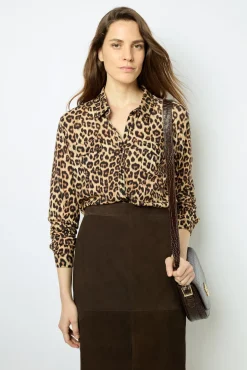 Hot Leopard print shirt - ANNELAURE Tops & T-Shirts