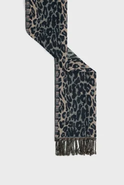 Fashion Leopard wool scarf - DOLLY Scarves