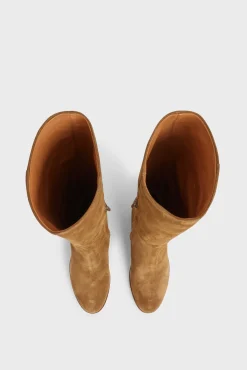 Hot LIZZIE - High boots in velvet leather Shoes