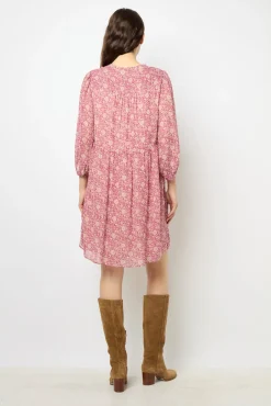 Hot LIZZIE - High boots in velvet leather Dresses