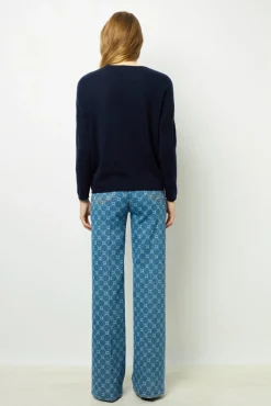 Clearance Loose cashmere round neck sweater - JAZMINE Knitwear