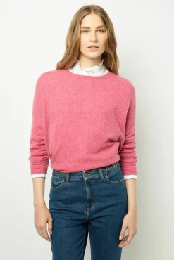 Discount Loose cashmere round neck sweater - JAZMINE Knitwear