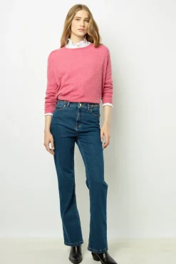 Discount Loose cashmere round neck sweater - JAZMINE Knitwear