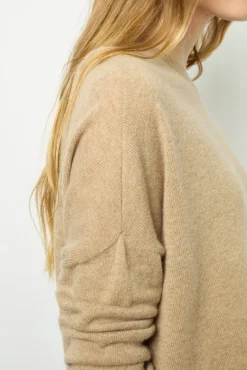 Fashion Loose cashmere round neck sweater - JAZMINE Knitwear