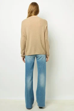 Fashion Loose cashmere round neck sweater - JAZMINE Knitwear