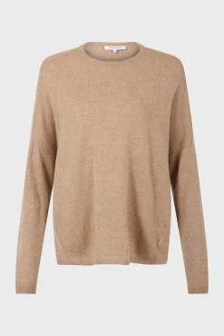 Fashion Loose cashmere round neck sweater - JAZMINE Knitwear