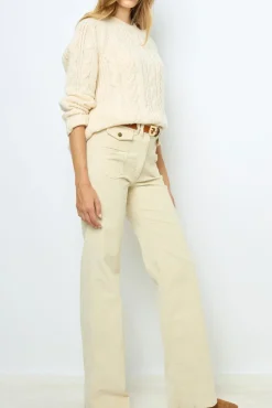 Outlet velvet flare pants - ANNA Trousers