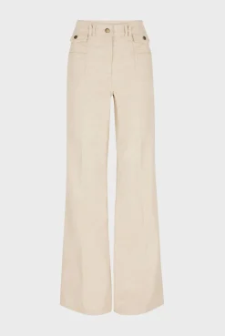 Outlet velvet flare pants - ANNA Trousers