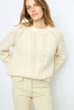 Hot Natural velvet flare pants - ANNA Knitwear