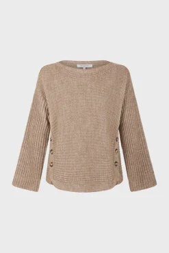 Best Natural velvet flare pants - ANNA Knitwear