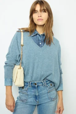 Outlet Oversized cashmere sweater - JOURDAN Knitwear