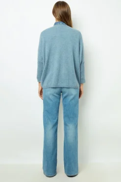 Outlet Oversized cashmere sweater - JOURDAN Knitwear