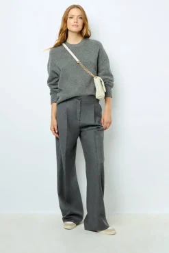 Outlet Oversized wool sweater - JEANNIC Knitwear