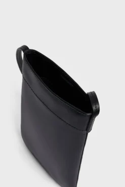 Outlet Phoneholder in crumpled leather - LADYPHONE Leather Goods